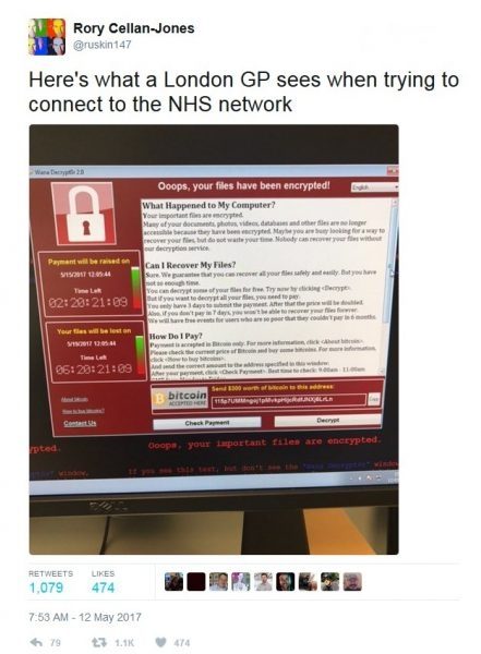 WannaCry Ransomware at the NHS